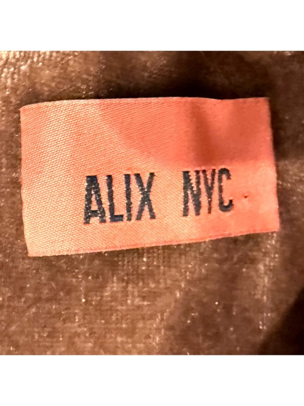 Alix NYC Brown Velvet 'Cyrus' Skirt Size S - Picture 7 of 10